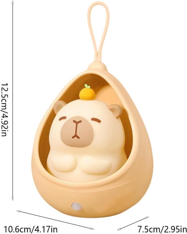 Lampe Capybara détection automatique éclairage décoratif-1
