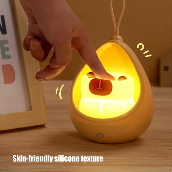 Lampe Capybara détection automatique éclairage décoratif-5