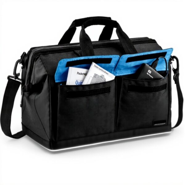 Housse appareil photo Cullmann étanche noir bleu reflex