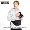 Sac pour Appareil Photo DSLR Cwatcun imperméable bandoulière