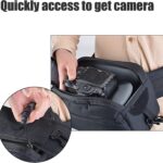 Sacoche appareil photo Cwatcun étanche randonnée mixte-1