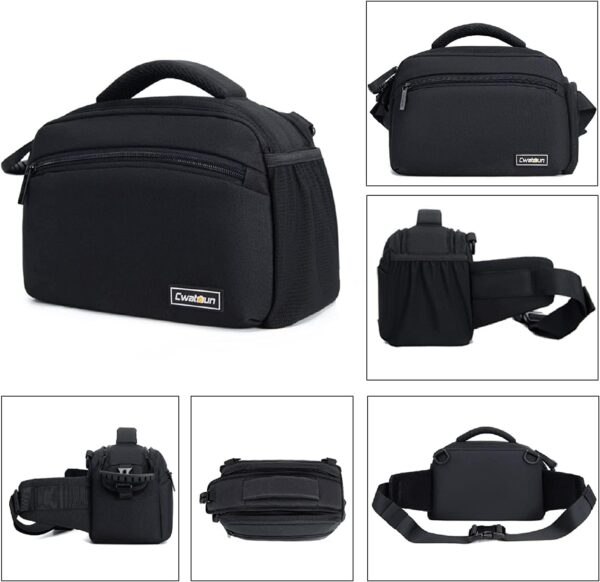 Sacoche appareil photo Cwatcun étanche randonnée mixte-8