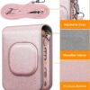 Housse Fujifilm Instax Mini LiPlay FINTIE Cuir Bandoulière-1