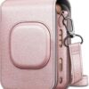 Housse Fujifilm Instax Mini LiPlay FINTIE Cuir Bandoulière-0