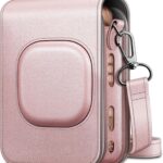Housse Fujifilm Instax Mini LiPlay FINTIE Cuir Bandoulière-0