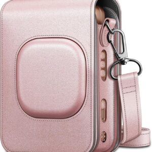 Housse Fujifilm Instax Mini LiPlay FINTIE Cuir Bandoulière-0