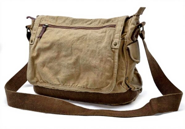 Sac bandoulière Gootium toile durable homme unisexe capacité