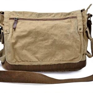 Sac bandoulière Gootium toile durable homme unisexe capacité