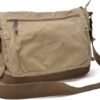 Sac bandoulière Gootium toile durable homme unisexe capacité-3