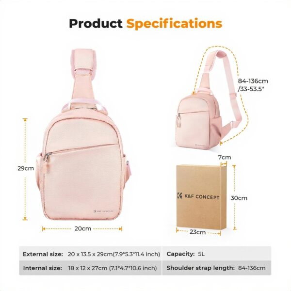 Sac à dos appareil photo KampF CONCEPT imperméable bandoulière