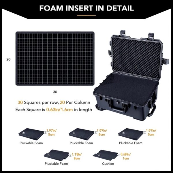 Housse appareil photo Lykus HC-5220 rigide imperméable