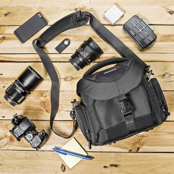 Sac à dos appareil photo Mantona rembourré protection DSLR-1