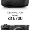Housse néoprène Sony Alpha a6700 MegaGear protection voyage-2