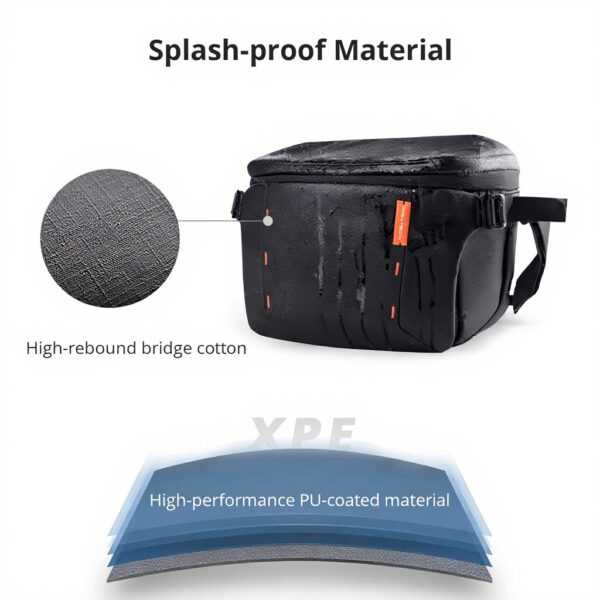 Sac bandoulière photo PGYTECH étanche 7L-9L pour reflex DJI