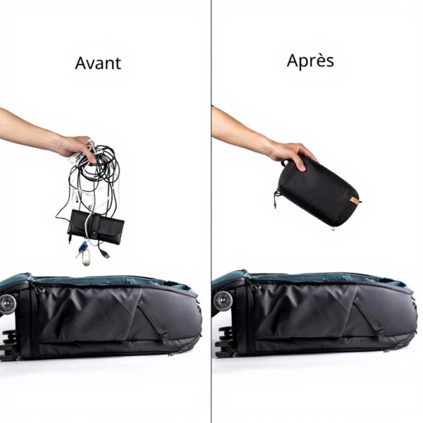 Sac technique PGYTECH rangement câbles accessoires