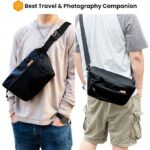 Sac bandoulière appareil photo TARION imperméable réglable