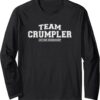 T-shirt Team Crumpler Manche Longue Cadeau Familial Noir-0