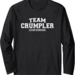 T-shirt Team Crumpler Manche Longue Cadeau Familial Noir-0