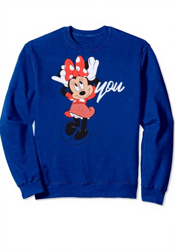 Sweatshirt Disney Minnie Rock the Dots fille manches longues