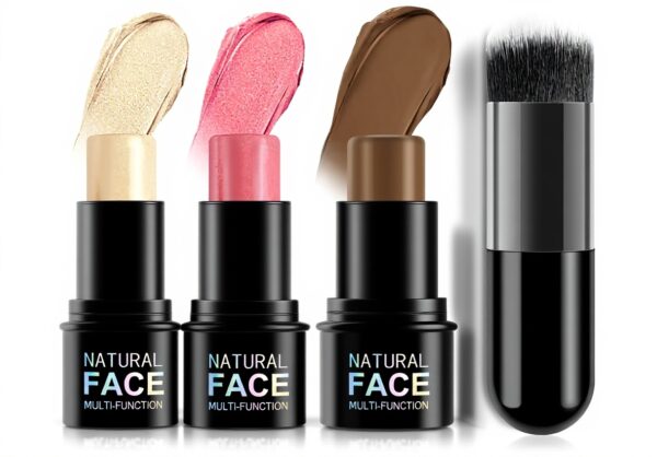 Fard à joues en stick LOPHE, set 3 en 1 contour et blush