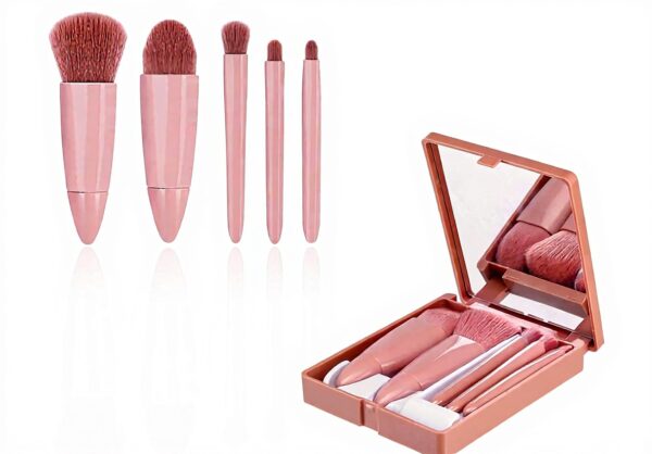 Set Pinceaux Maquillage Portables CT2412YS1hzshua27 Doux