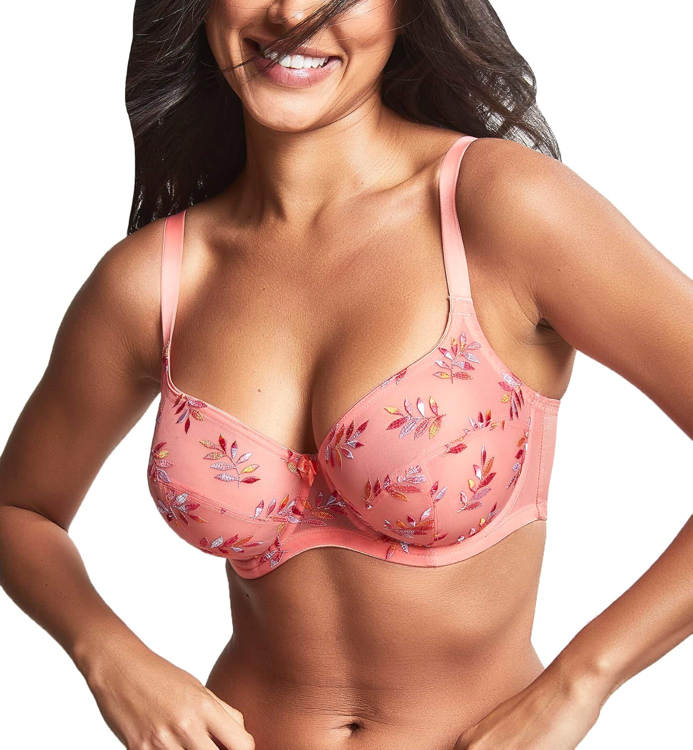 Pavo Monitor Arm installed on a wooden office desk